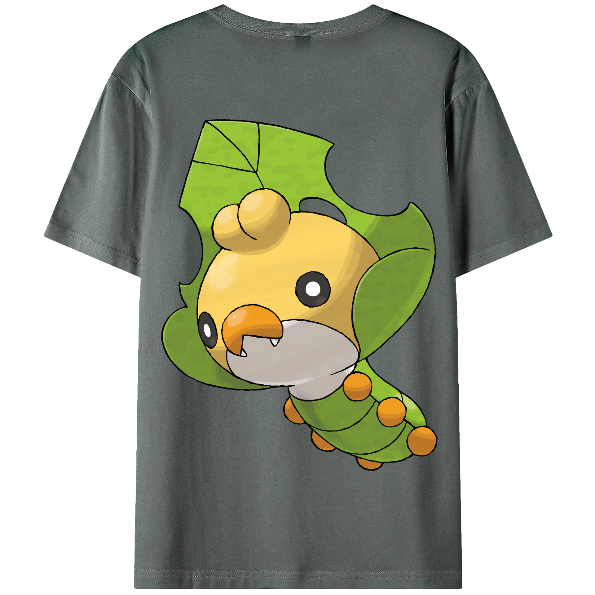 （画像用） ポケットモンスター Pokémon 綿100％半袖Tシャツ（背面プリント）